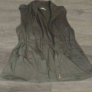 army utility jacket vest